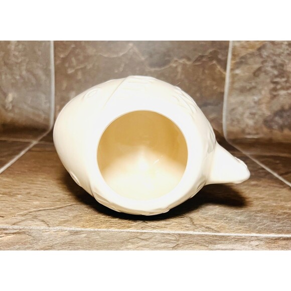 Fish Ceramic Succulent Planter Pot - White - New - Picture 6 of 6